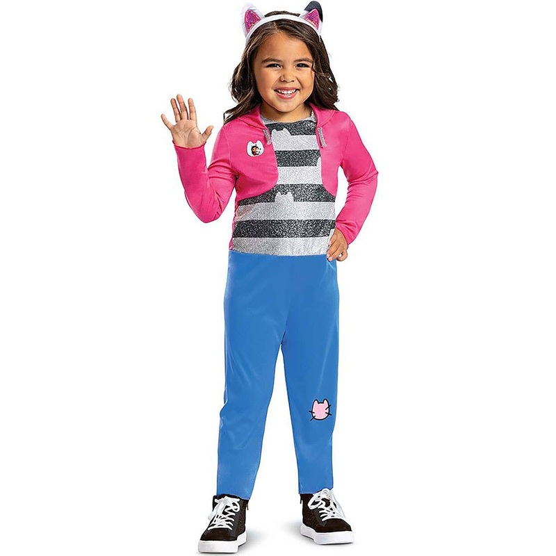 Gabbys Dollhouse Girls Licensed Gabby Costume