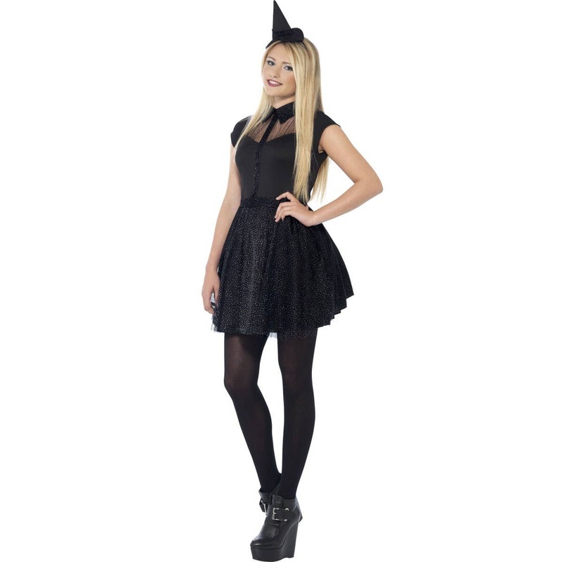 Glitter Witch Teen Girls Halloween Costume