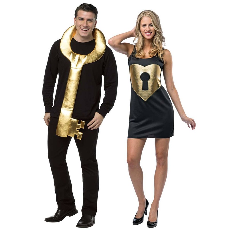 Key To My Heart Adults Couples Costume