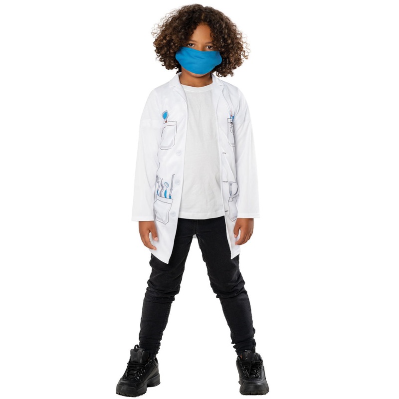 Lab Coat Kids Dentist Occupation Costume