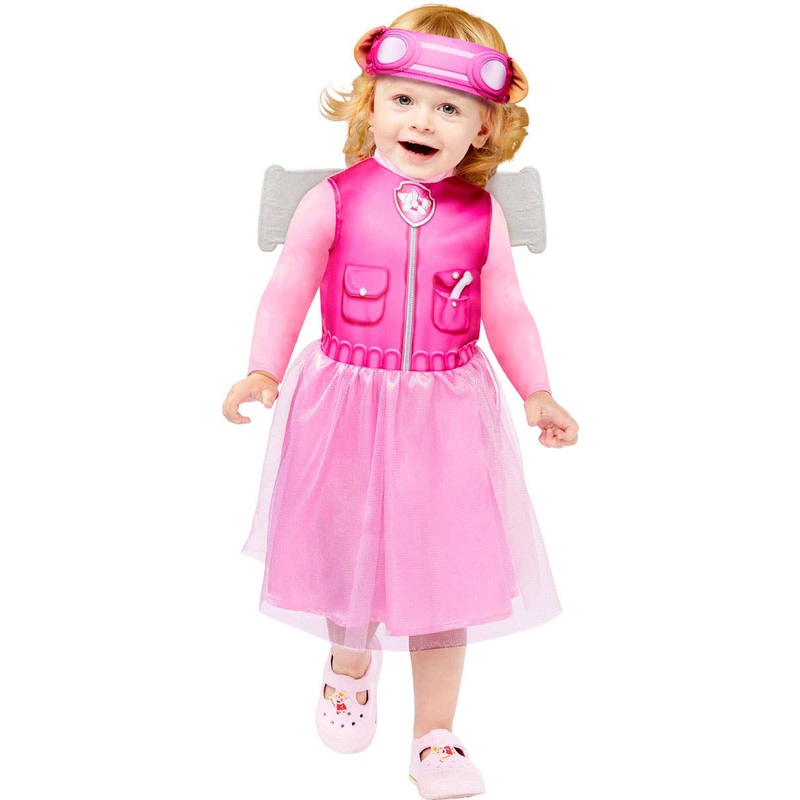 Paw Patrol Infant Girls Pink Skye Dress Up Costume