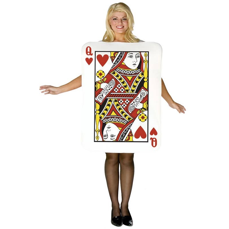 Queen of Hearts Womens Playing Card Costume