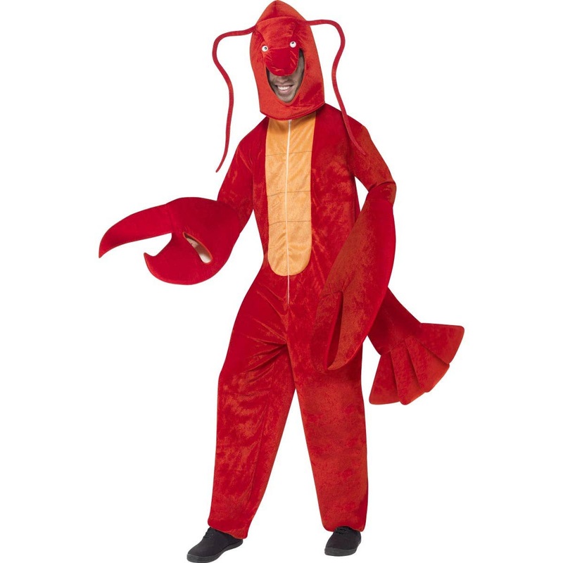 Rock Lobster Adults Animal Onesie Costume