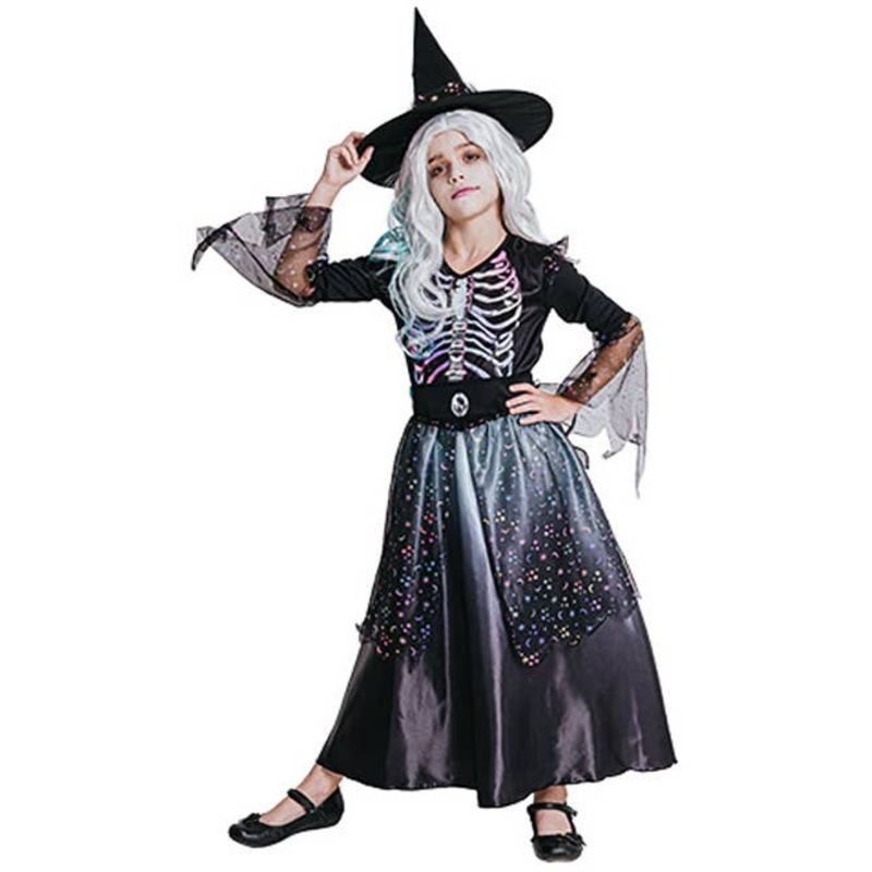 Spooky Starlight Witch Girls Halloween Costume