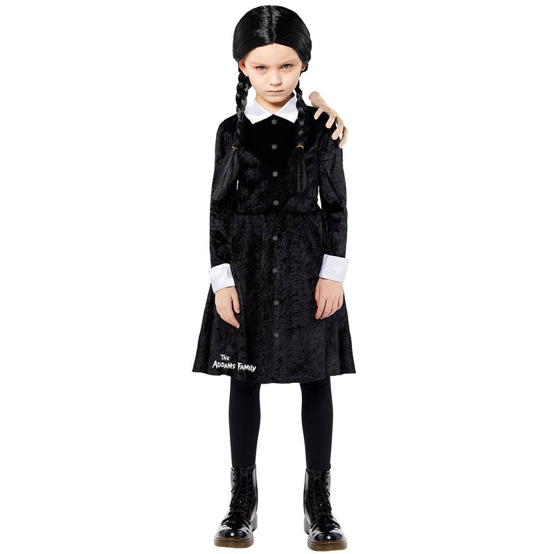 Wednesday Addams Girls Licensed Halloween Costume