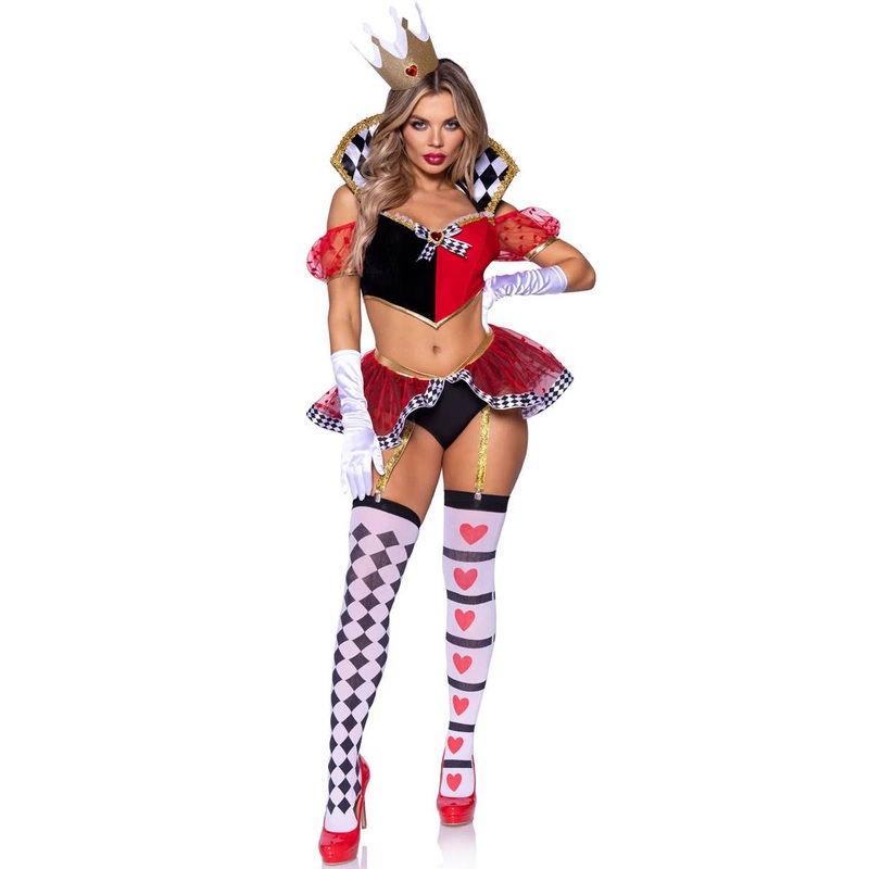 Wicked Wonderland Carded Queen Womens Sexy Costume