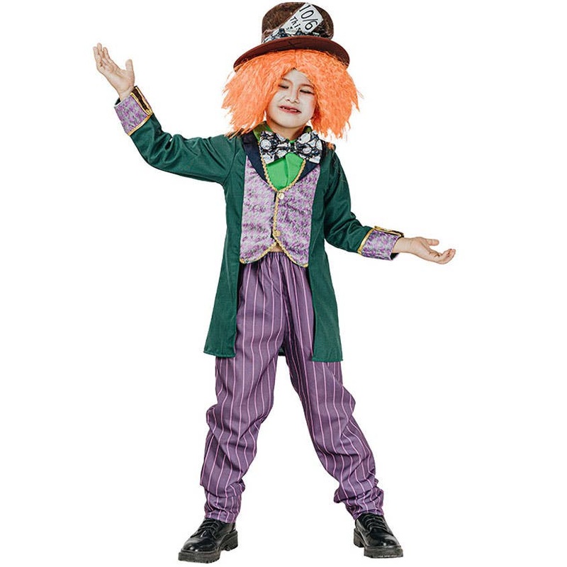 Wonderland Tea Party Hatter Boys Dress Up Costume