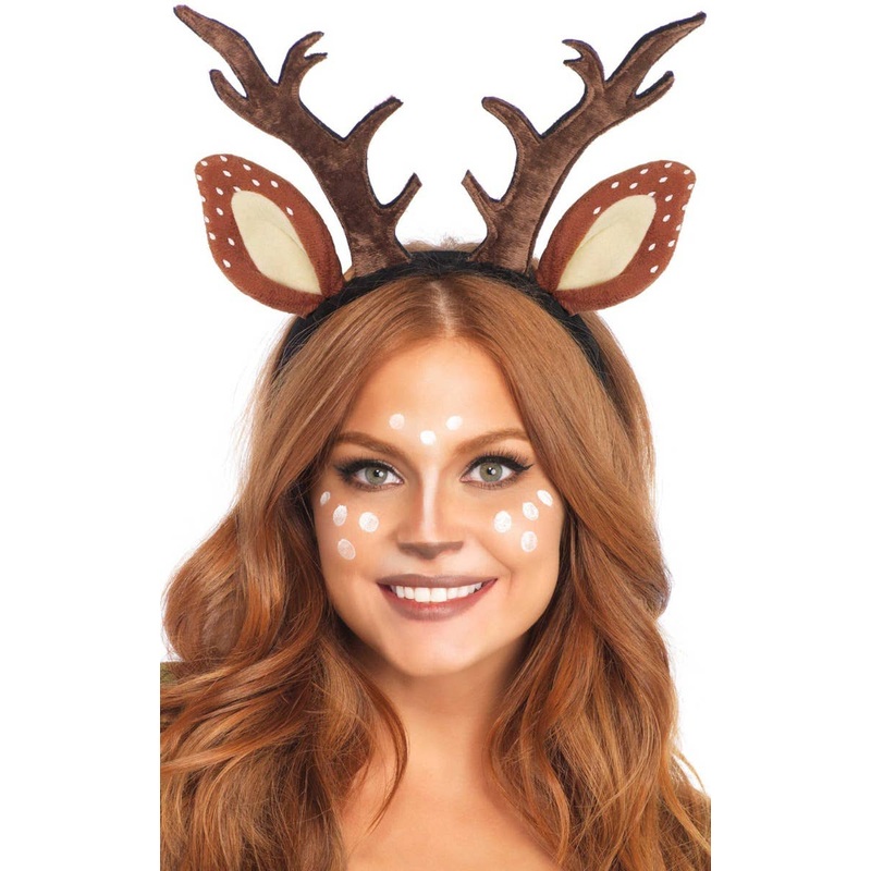 Deer Fawn Adults Antler Headband Costume Accessory