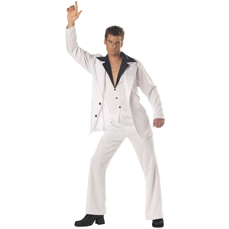 Disco Dude Mens Saturday Night Fever Costume