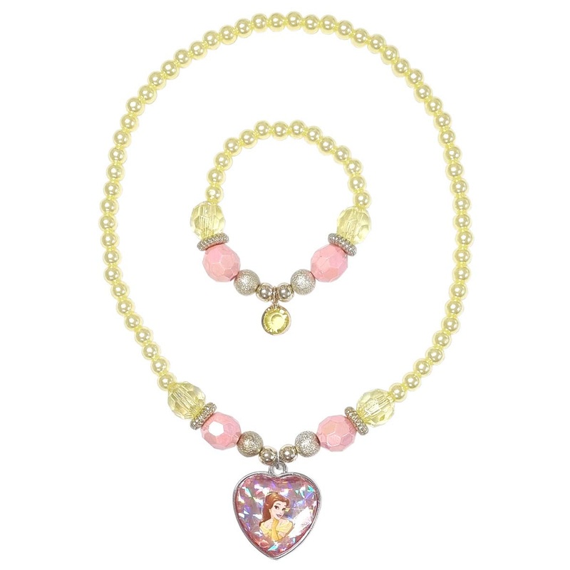 Disney Princess Belle Girls Costume Jewellery Set
