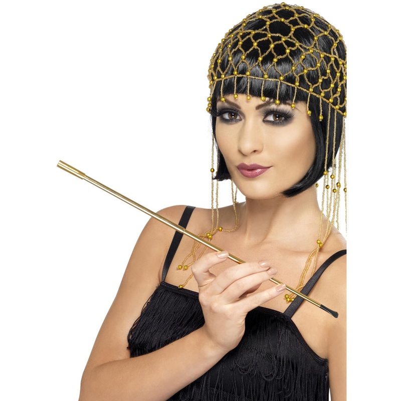 Extendable Gold 20s Costume Cigarette Holder