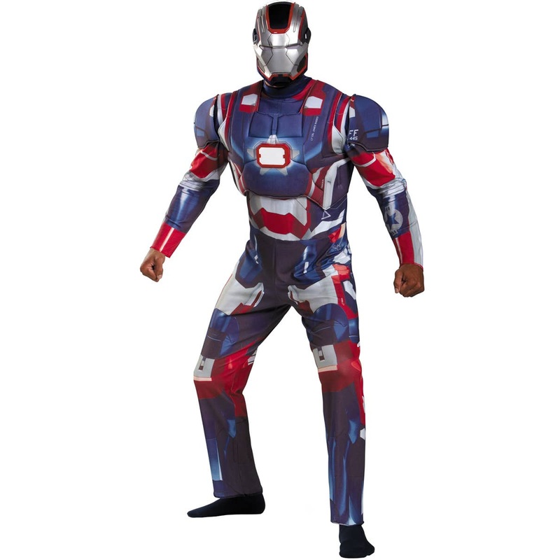 Iron Man 3 Iron Patriot Mens Costume