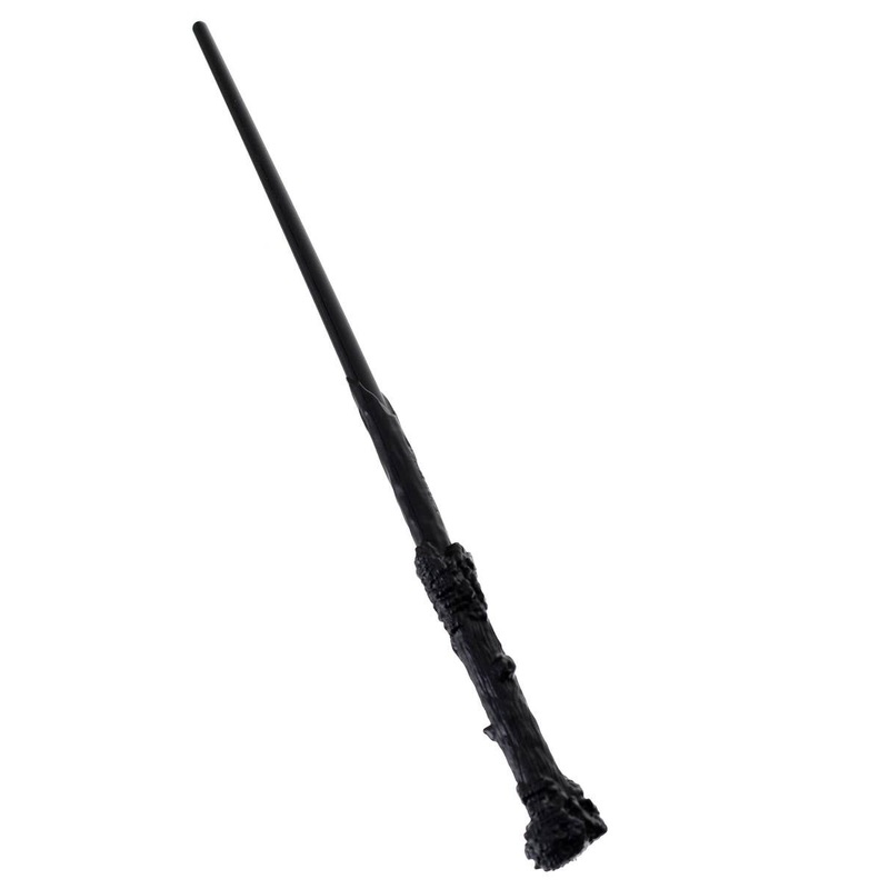 Magical Black Wizard Wand Costume Accessory
