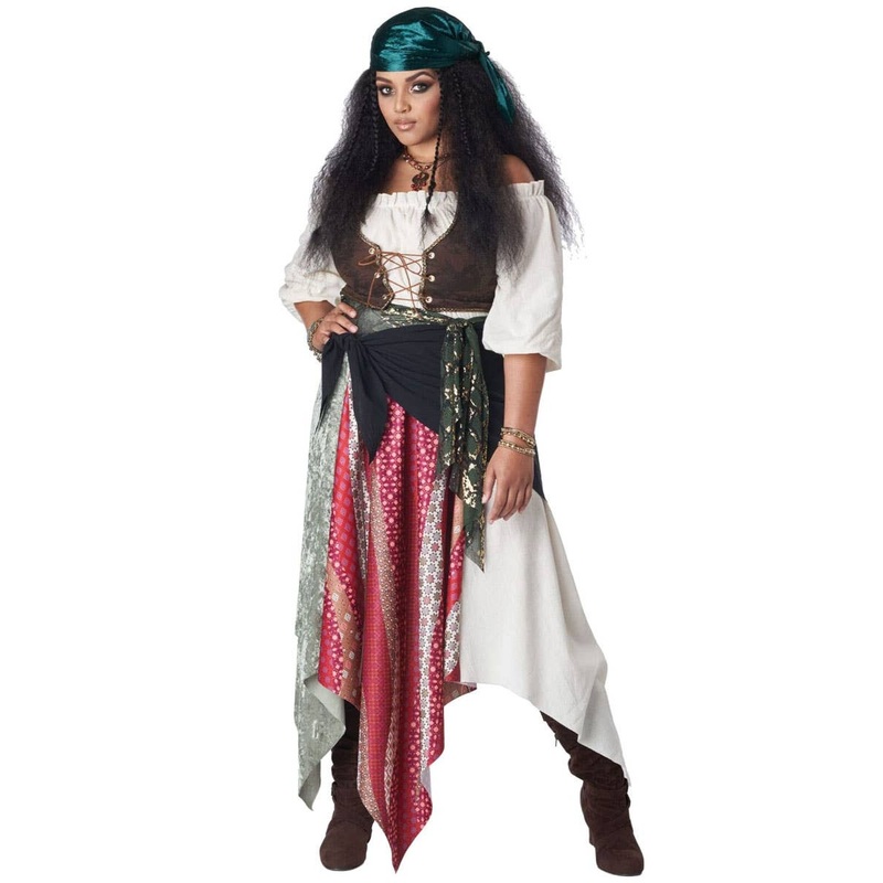Renaissance Gypsy Womens Plus Size Costume