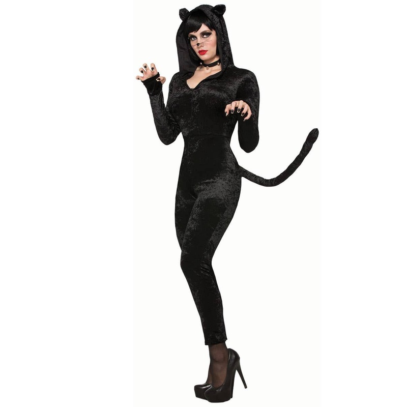 Sly Kitty Womens Black Cat Halloween Costume
