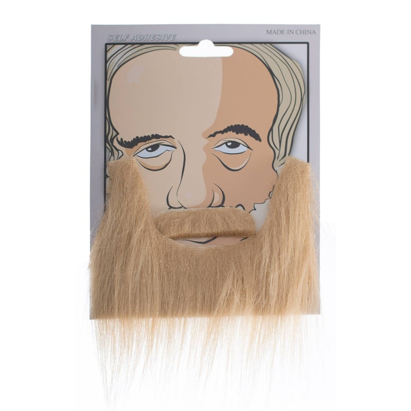 Amish Lumberjack Blonde Beard and Moustache Set