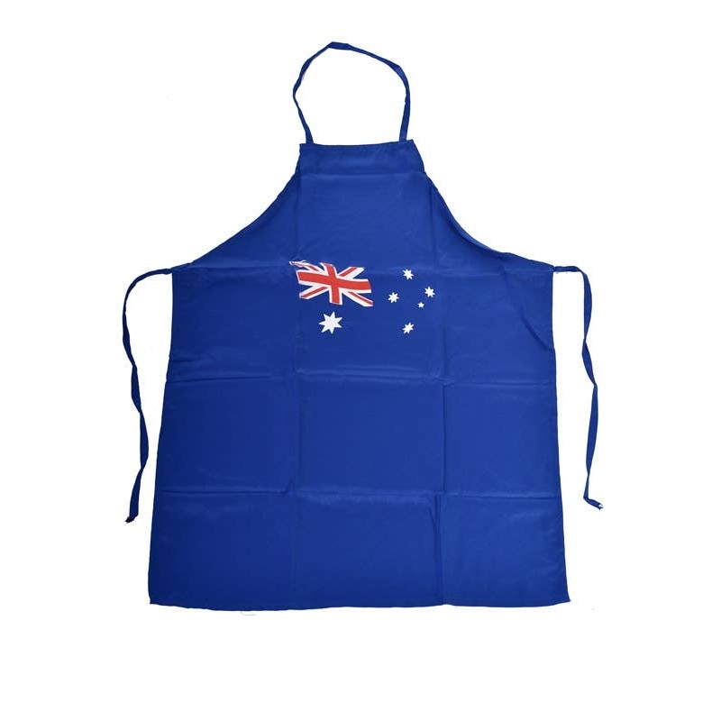 Australia Day Cook Blue Flag Apron