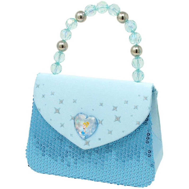 Cinderella Blue Sequin Girls Deluxe Costume Bag