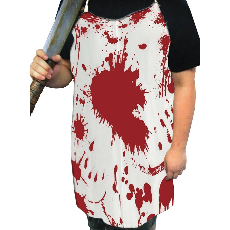 Gory Blood Splattered Halloween Apron