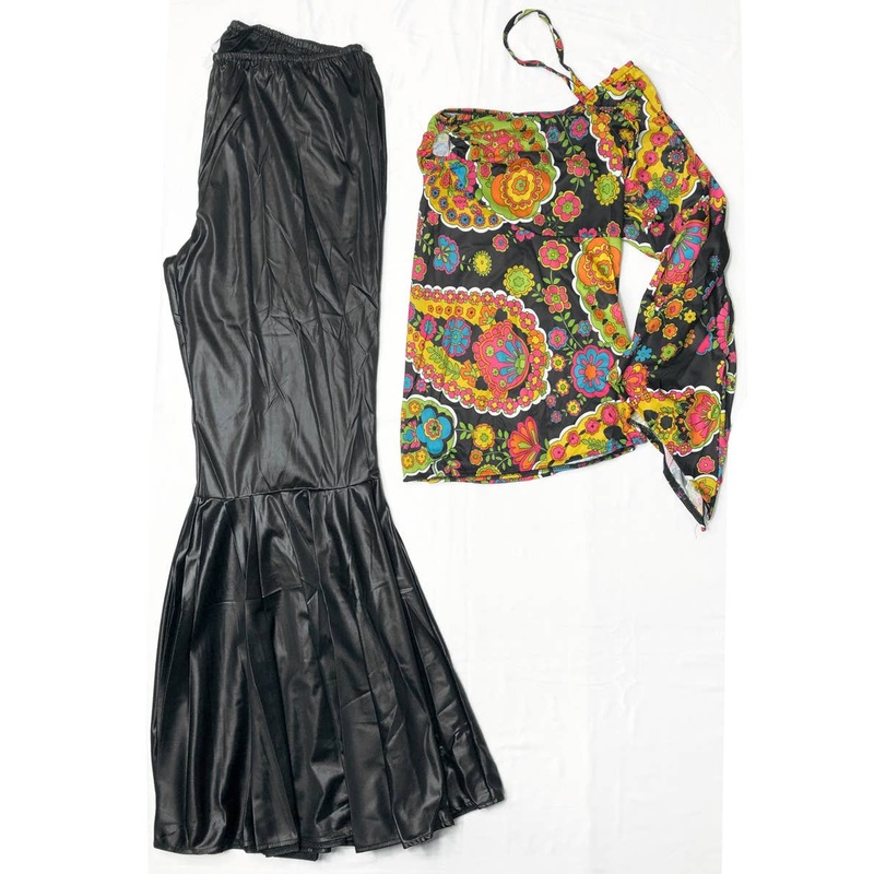 Hippie Chick Womens 70s Costume - Plus Size XXLarge