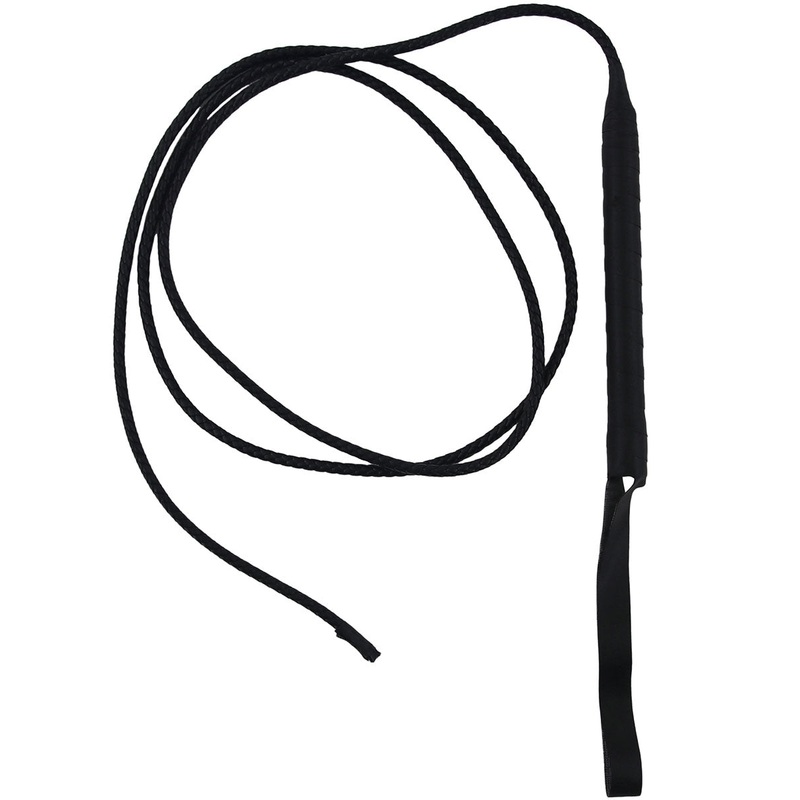 Novelty Black 194cm Costume Whip