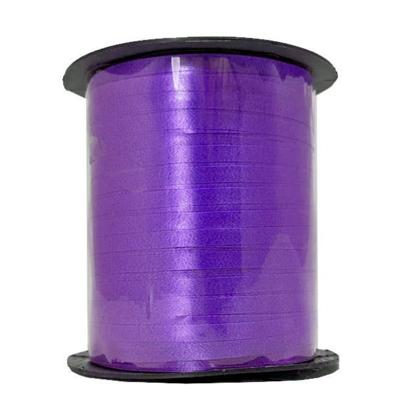 Purple 5mm x 200m Metre Balloon Ribbon
