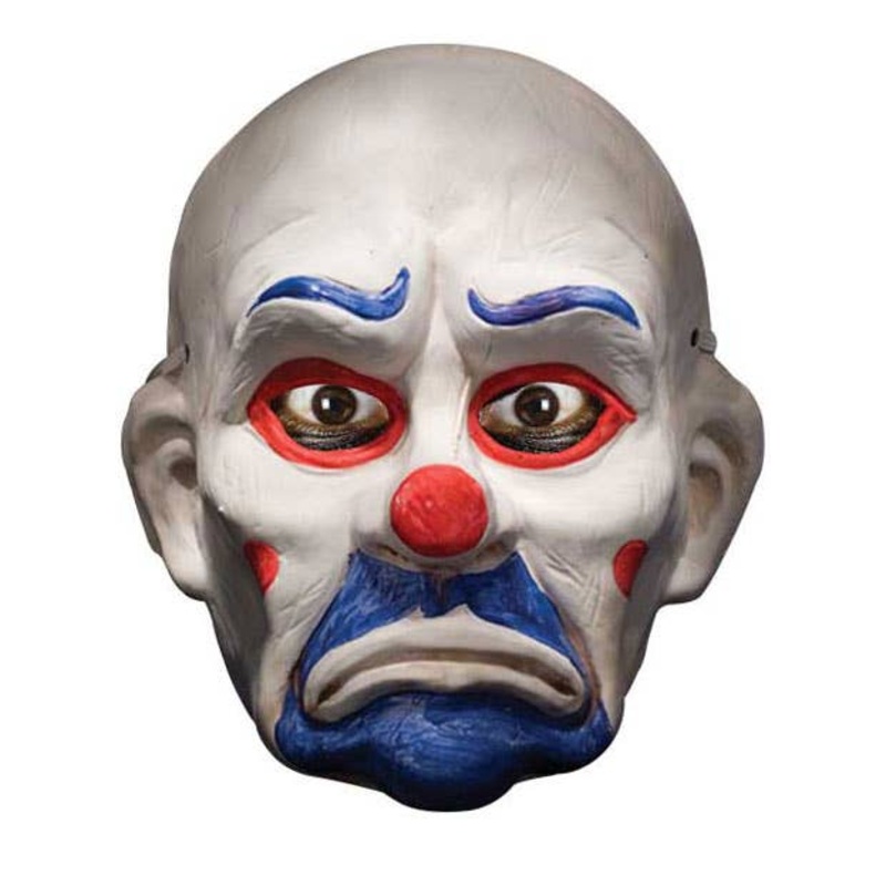 The Dark Knight Bank Robber Joker Kids Latex Mask