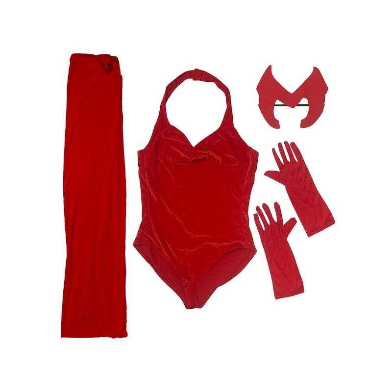 Wanda Vision Womens Marvel Superhero Costume - Size Medium