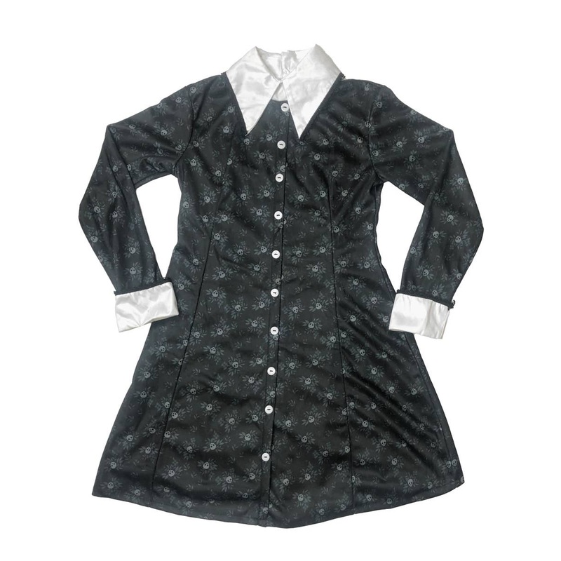 Wednesday Womens Addams Family Costume - Size Small