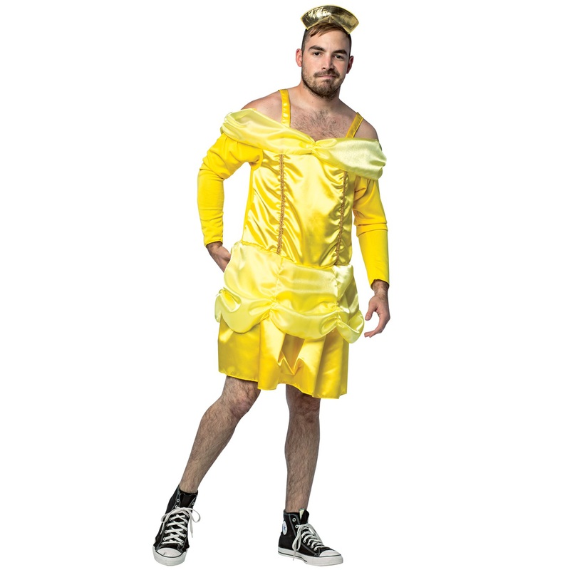 Beauty Is A Beast Mens Funny Fairytale Princess Costume