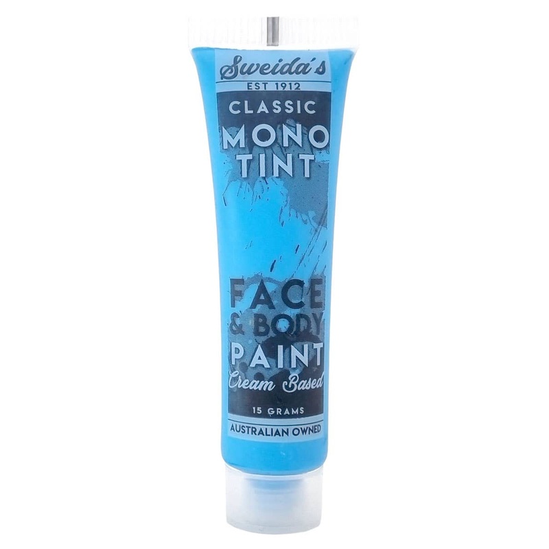 Classic Mono Tint Pastel Blue Cream Based Makeup