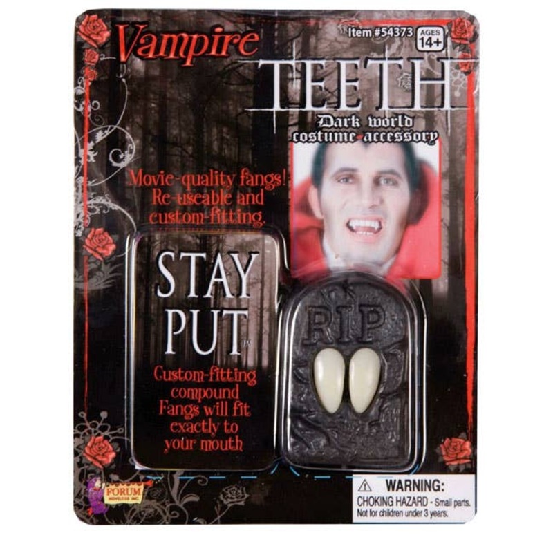 Deluxe Halloween Vampire Fangs