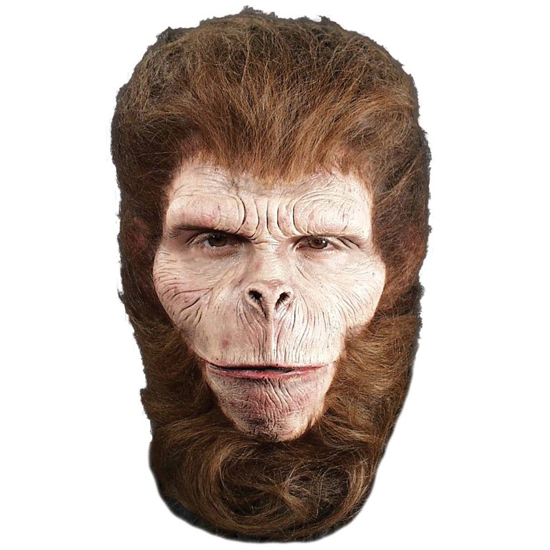 Foam Latex Appliance Chimp Theatrical Mask