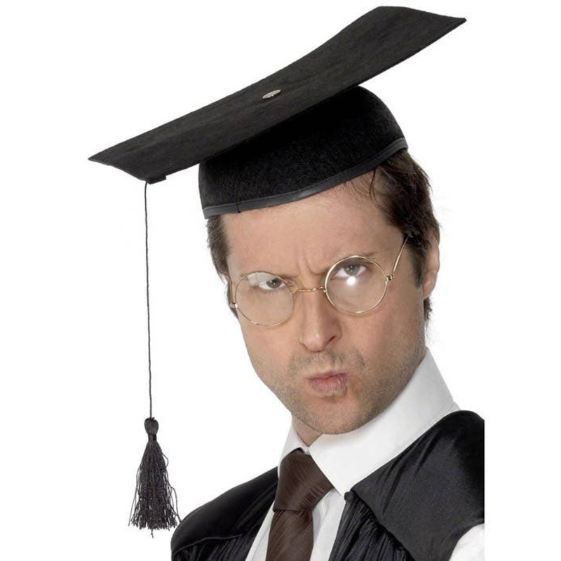 Graduation Mortar Board Costume Hat