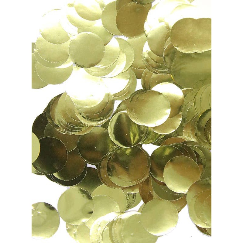 Metallic Gold 20 Gram Bag of Foil Confetti