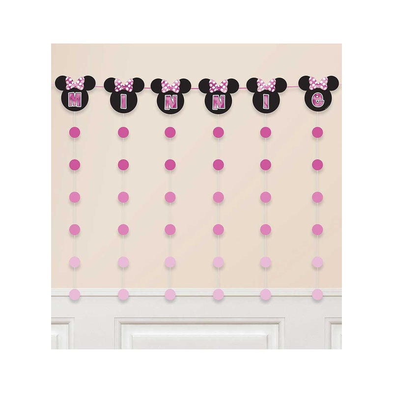 Minnie Mouse Forever String Banner Party Decoration