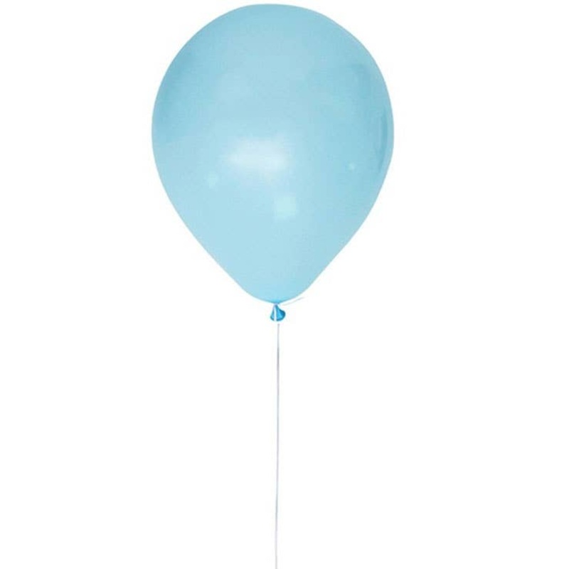 Sky Blue 25 Pack 30cm Latex Balloons
