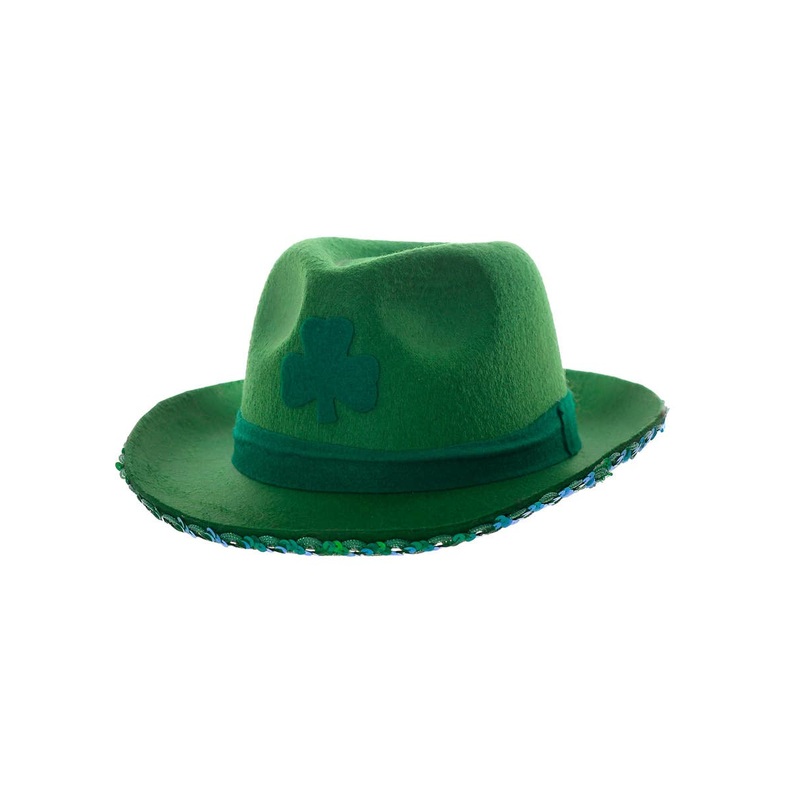 St Patrick's Day Green Shamrock Costume Hat
