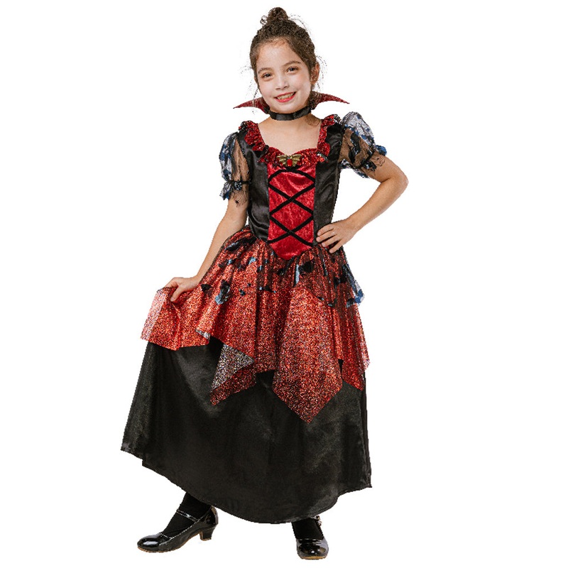 Bat Vampire Queen Girls Halloween Costume