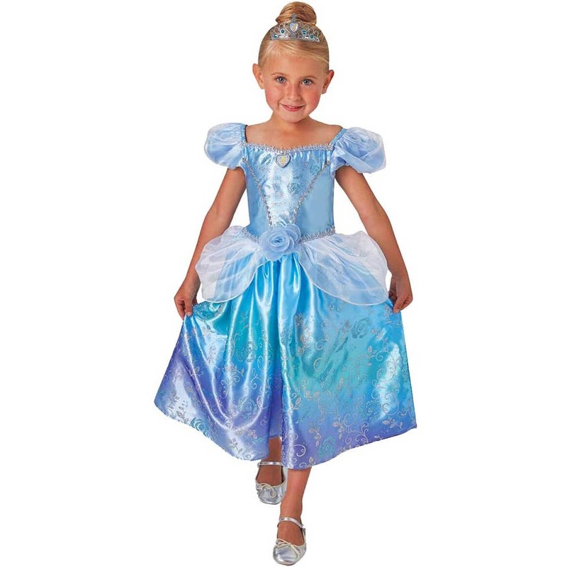 Cinderella Girls Disney Princess Fancy Dress Costume