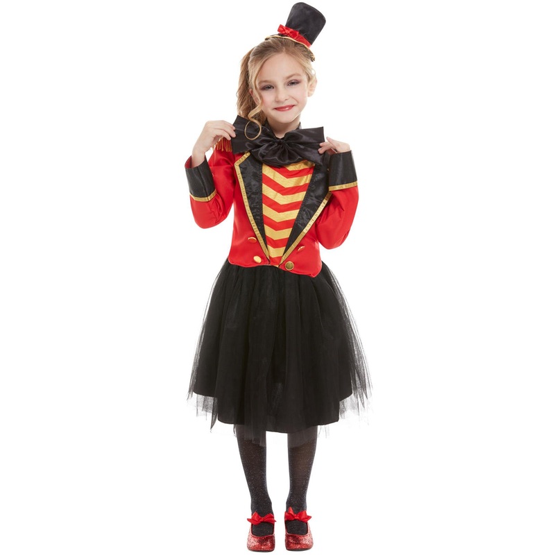 Circus Ringmaster Deluxe Girls Showman Costume