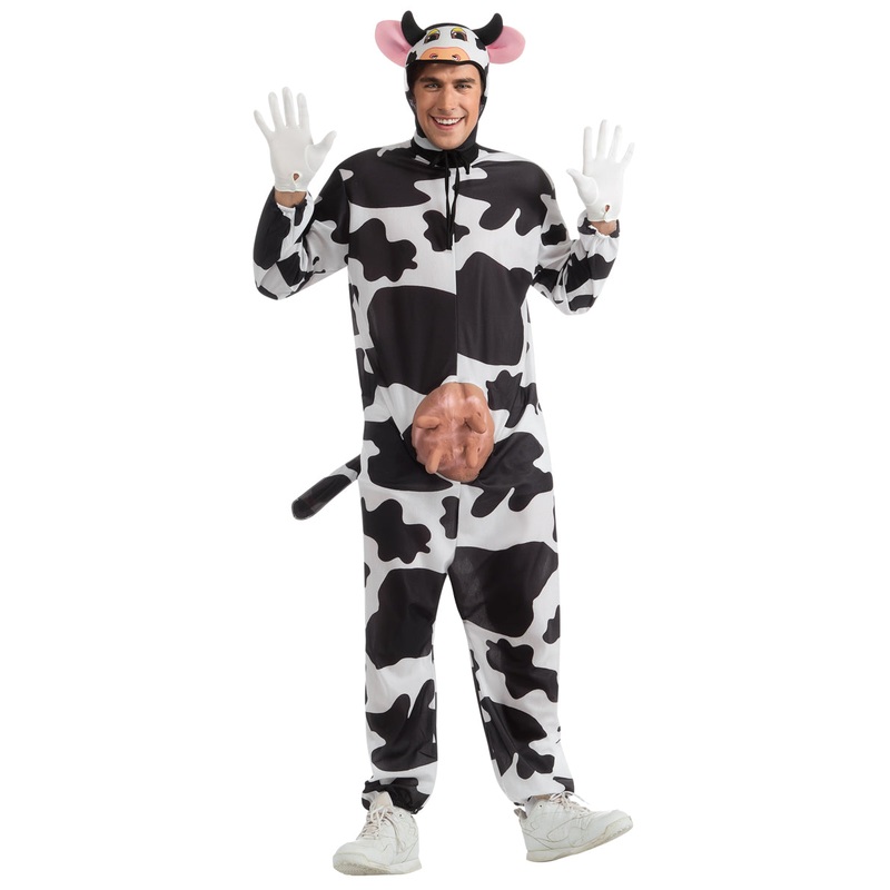 Comical Cow Mens Novelty Animal Costume