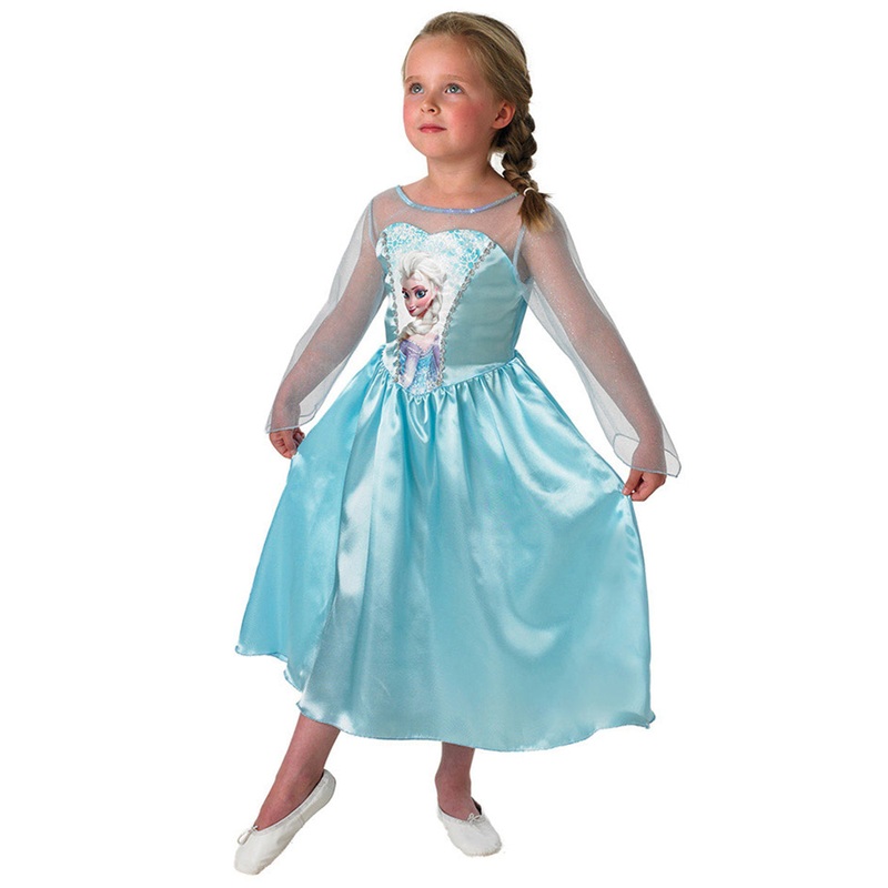 Disney Frozen 1 Classic Girls Princess Elsa Costume