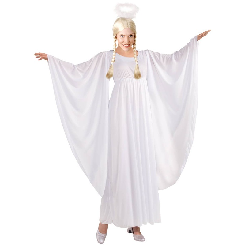 Divine White Christmas Angel Womens Plus Size Costume