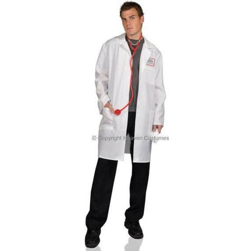 Dr. Feelgood Mens Doctor Fancy Dress Costume