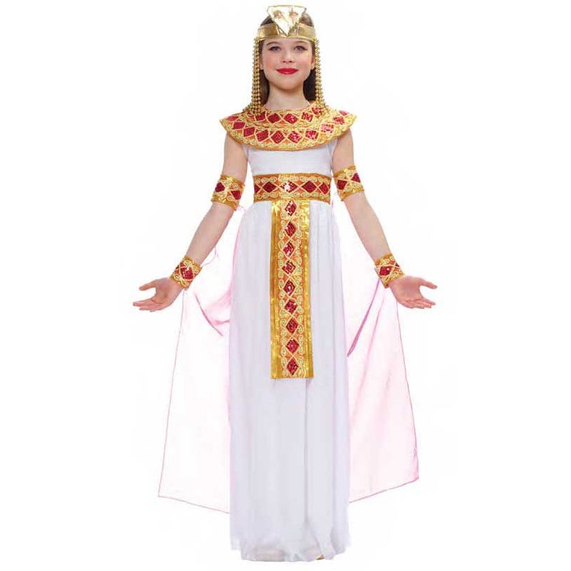Goddess Cleopatra Deluxe Girls Costume