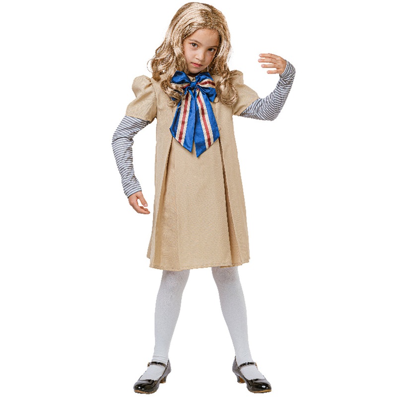 Horror Movie Doll Megan Girls Halloween Costume