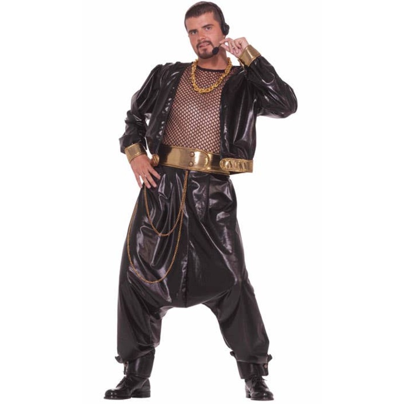 Iconic Rap Star Mens 90s Costume