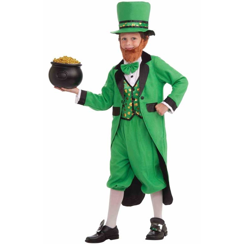 Leprechaun Boys Fancy Dress Costume