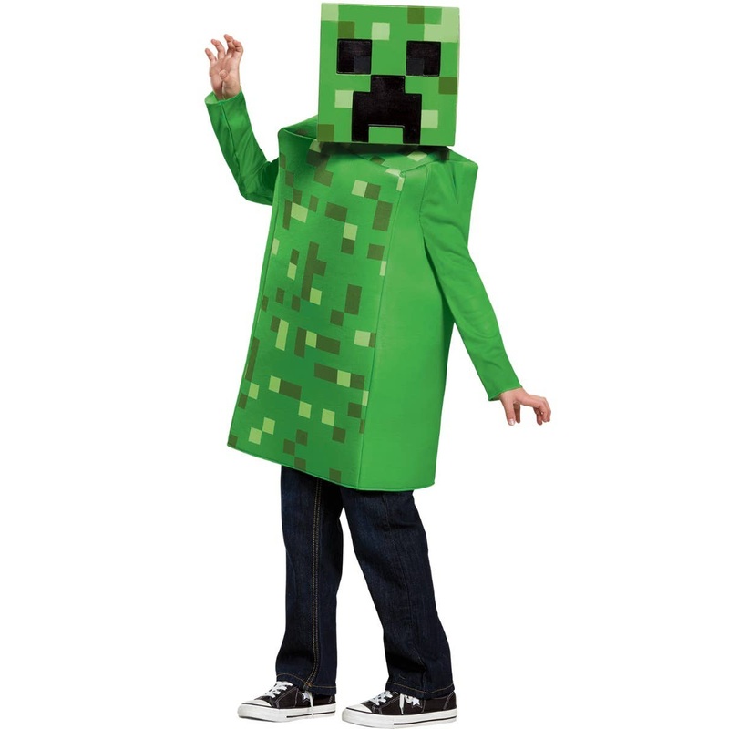 Minecraft Creeper Kids Book Week Costume